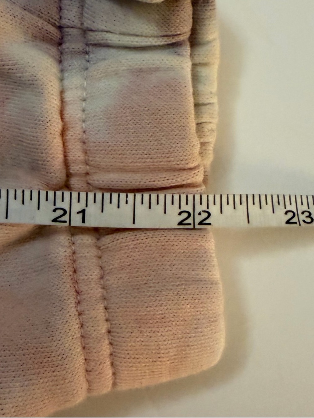 Vans Womens Medium Cropped Fleece Grunge Wash Tie Dye Purple/Pink Sweatshirt - Picture 6 of 10
